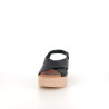 Nu-peids en cuir noir Encantto